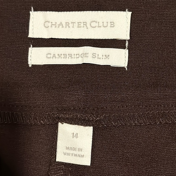 Chocolate Brown Trousers New Without Tags - Picture 3 of 4